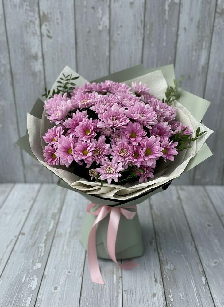 Букет цветов из: Хризантемы в Малое Карлино