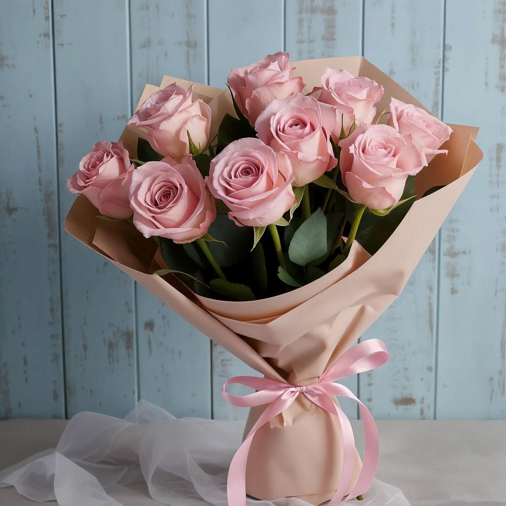 Букет цветов из: Розы в Малое Карлино