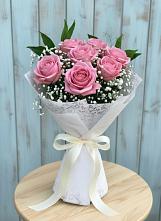 Букет цветов из:  Розы в Малое Карлино
