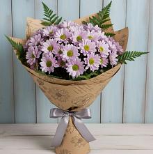 Букет цветов из:  Хризантемы в Малое Карлино