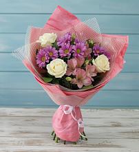 Букет цветов из:  Герберы в Малое Карлино