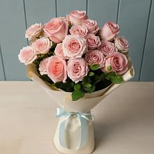 Букет Розовый шарм в Малое Карлино
