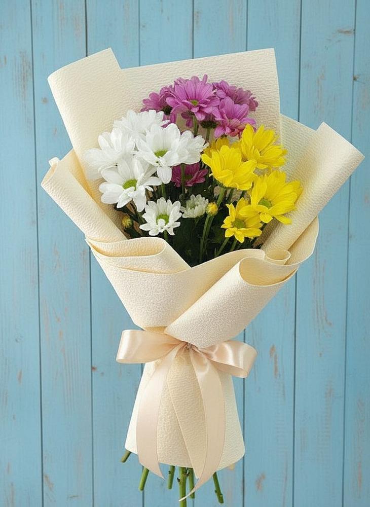 Букет цветов из: Хризантемы в Малое Карлино