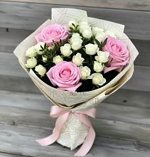 Букет цветов из:  Розы #REPLACE_PRED# Малое Карлино