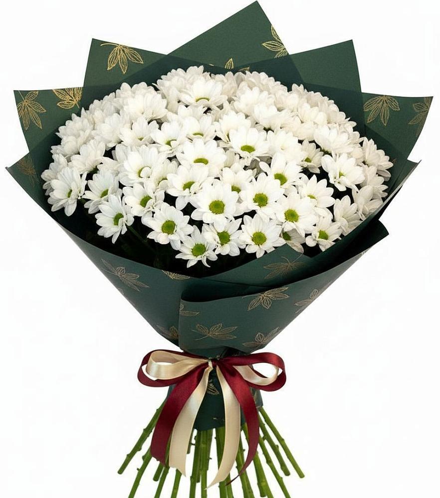 Букет цветов из: Хризантемы в Малое Карлино