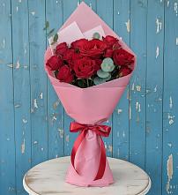 Букет цветов из:  Розы в Малое Карлино