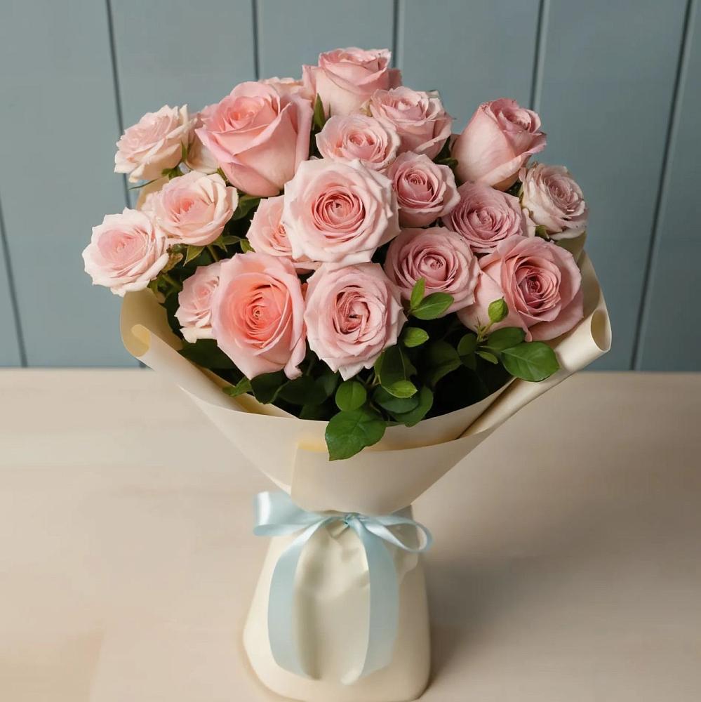 Букет Розовый шарм в Малое Карлино