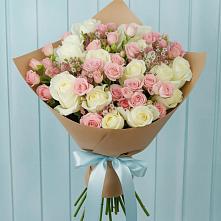 Букет цветов из:  Розы в Малое Карлино